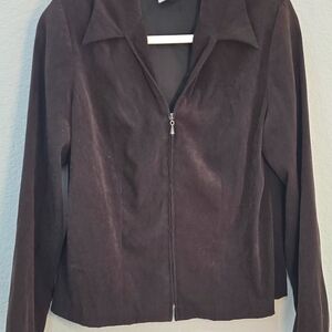 I.N. Studio Dark Brown Women's Blazer